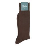 CLASSIC RIB BROWN -HOMME-