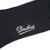 VOLUME COTTON RIB BLACK -HOMME-