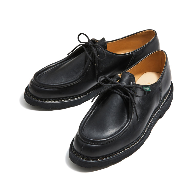 PARABOOT パラブーツ MICHAEL MARCHE NOIRE LIS MOUCHETE ミカエル ポニー  715721 42(27cm) ブラック シューズ g9376