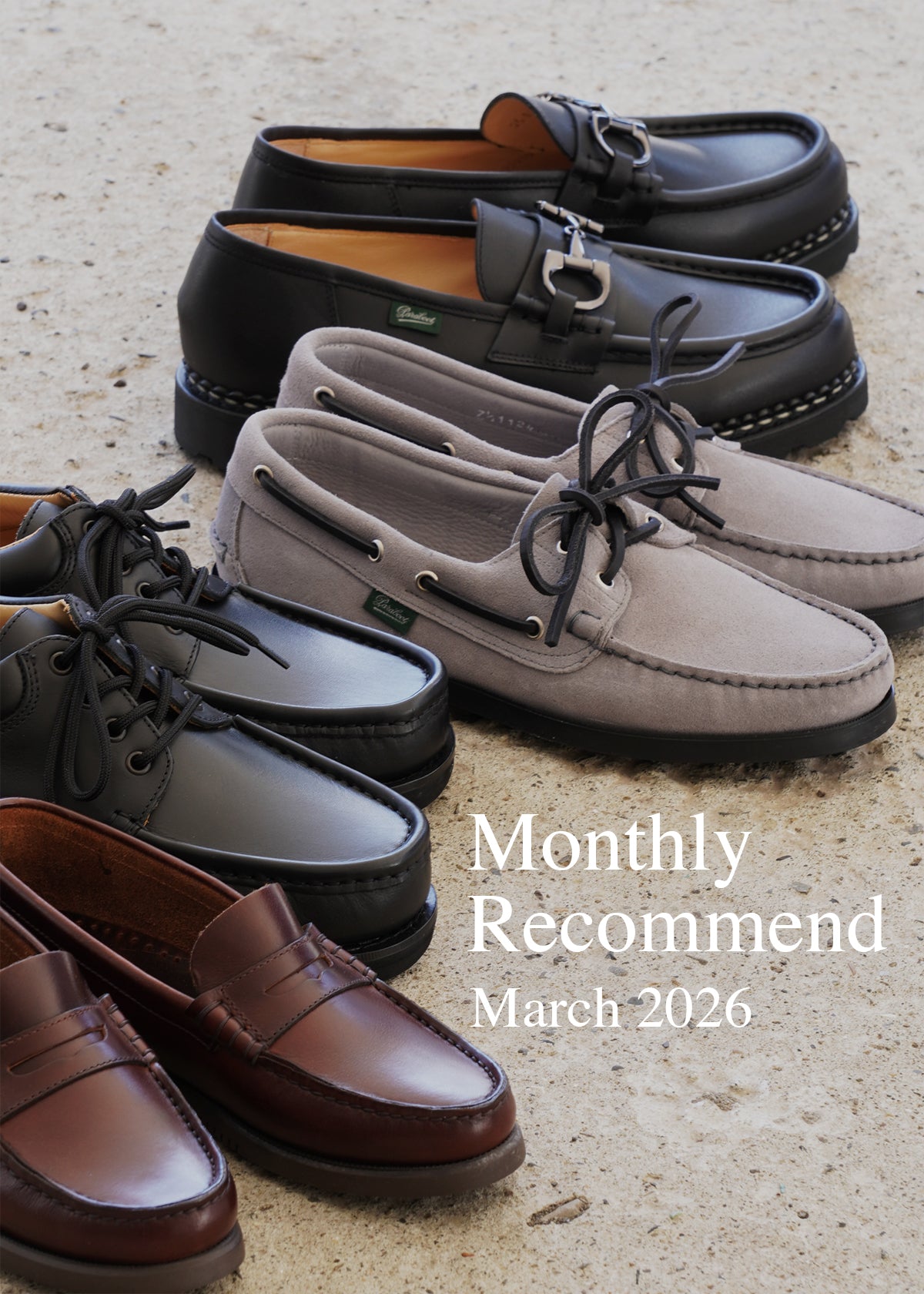 【未使用】Barrowch リザーバー FBRE2 Titanium gray Monthly Recommend Mar.2026 – Paraboot