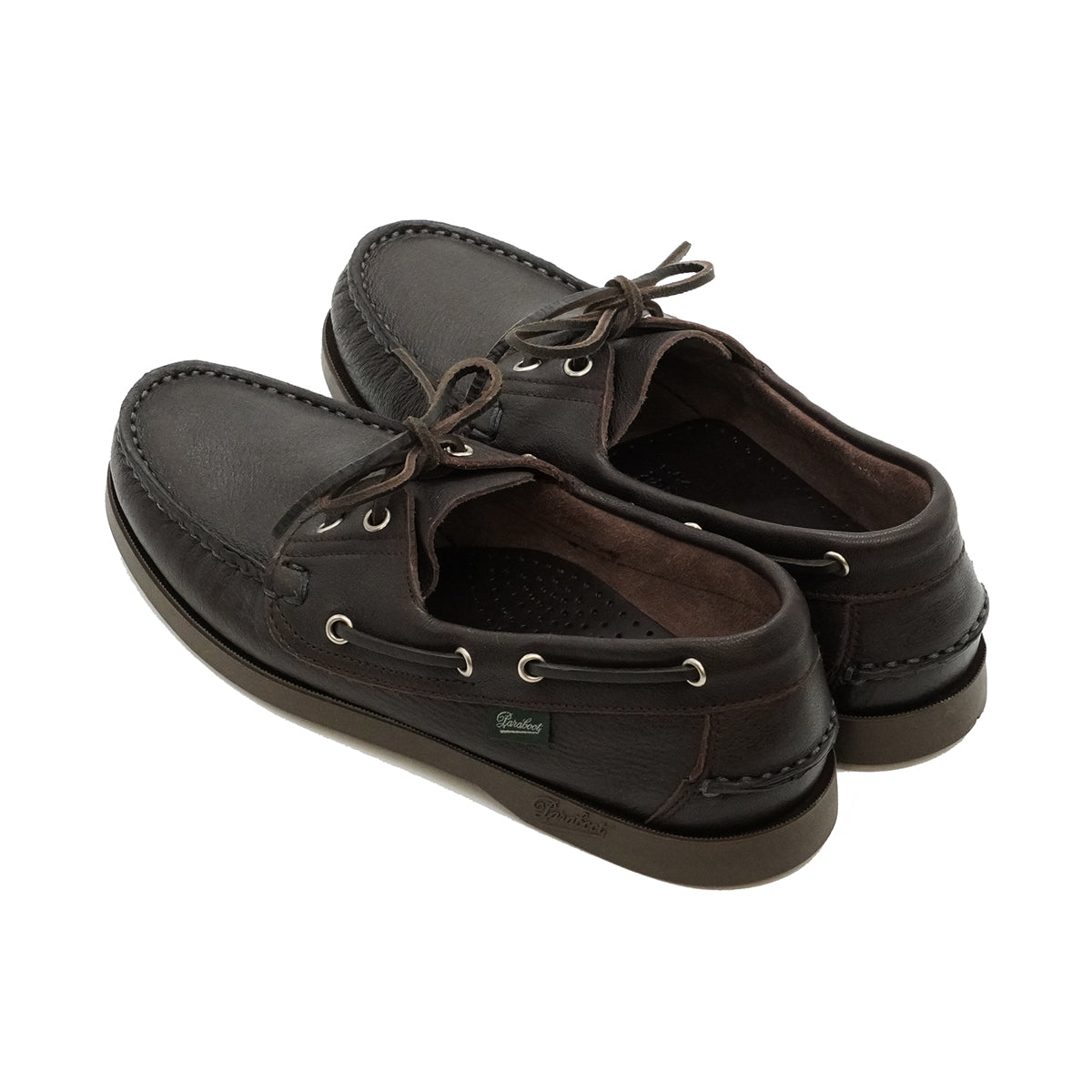 【未使用品】Paraboot Barth Marron サイズ9.5 Paraboot | Maroon America Leather Barth Moccasins | Fine Menswear