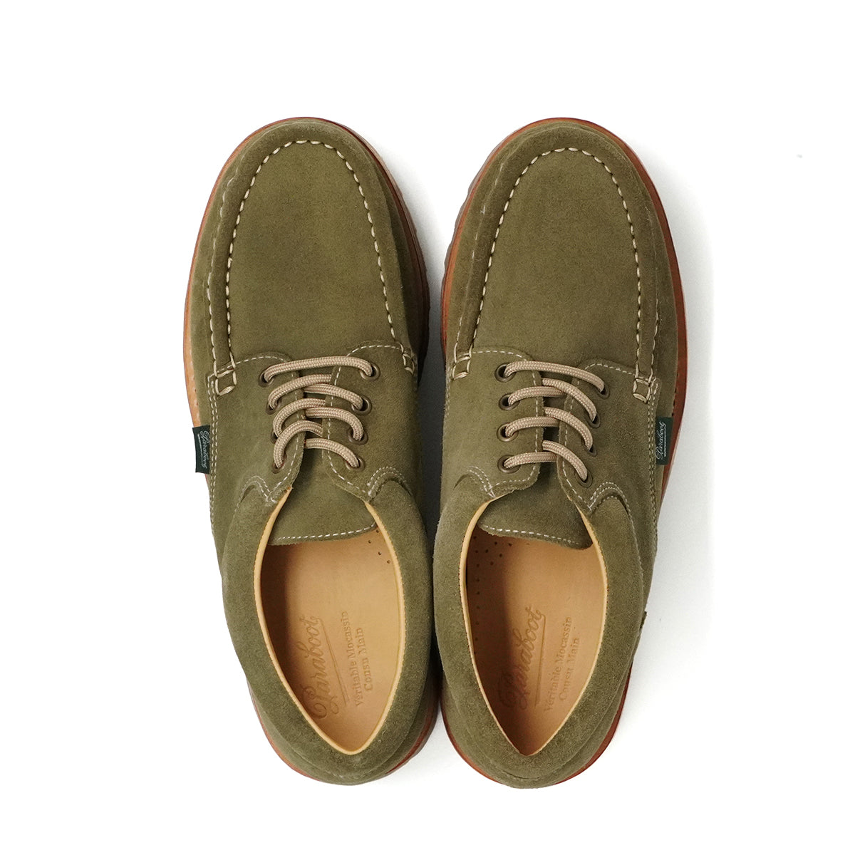 PARABOOT THIERSカーキレザーUK6 THIERS / VEL KAKI – Paraboot