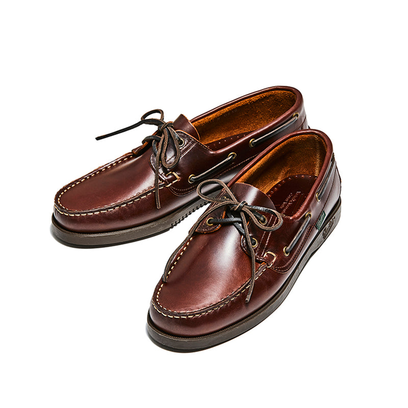 税込?送料無料】 paraboot Barth デッキシューズ UK7 ドレス/ビジネス