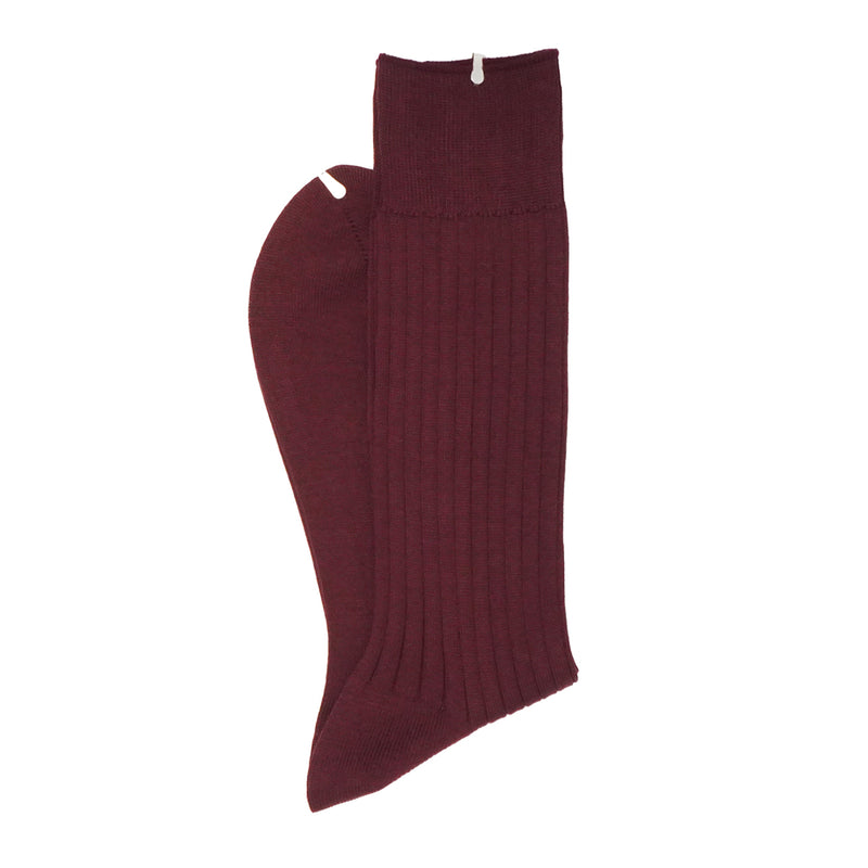 CLASSIC RIB BORDEAUX -HOMME-