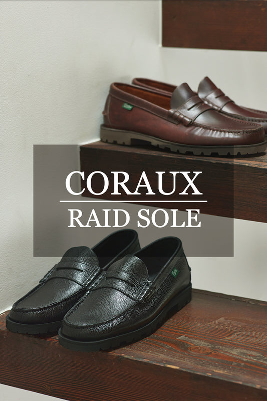 いいですよParaboot パラブーツ　CORAUX RAID コロー　ローファー