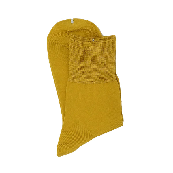 COTTON SOLID MUSTARD -FEMME-