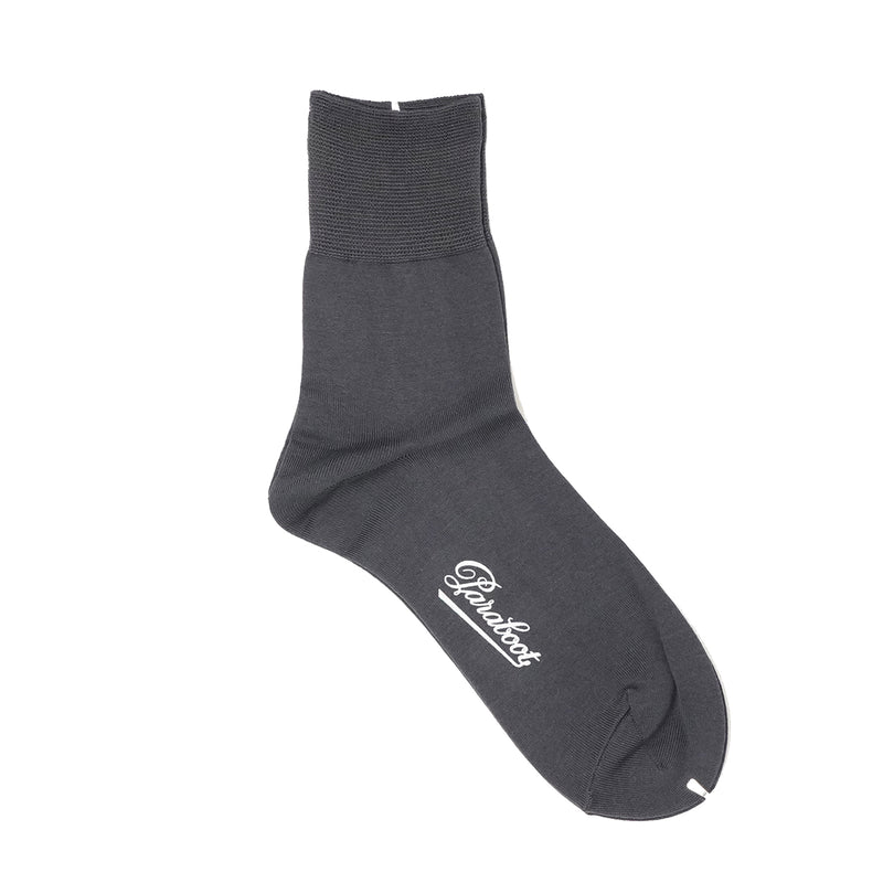 COTTON SOLID CHARCOAL GRAY -FEMME-