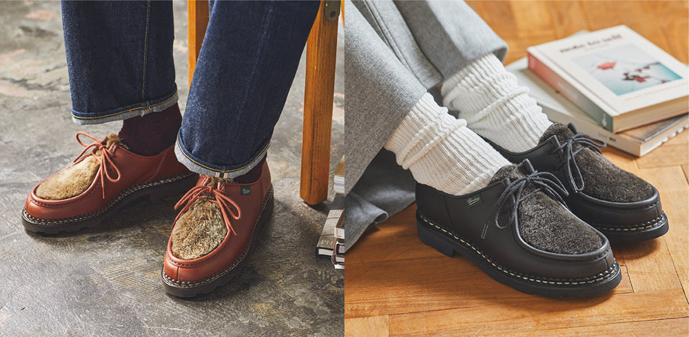 返品交換不可】 PARABOOT ミカエル モジーン パラブーツ MORZINE 