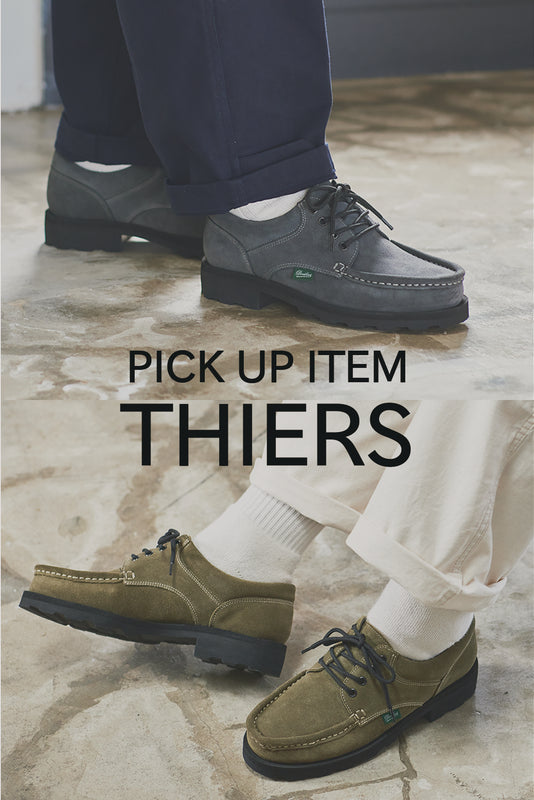 カラーブラックparaboot THIERS パラブーツ　ティエール　ノアール　6H