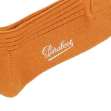 VOLUME COTTON RIB ORANGE -FEMME-