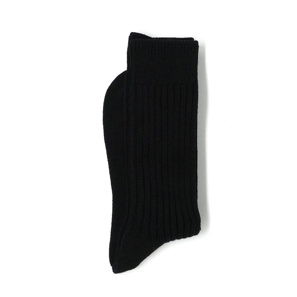 VOLUME COTTON RIB BLACK -men-