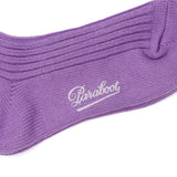 VOLUME COTTON RIB OFF PURPLE -HOMME-