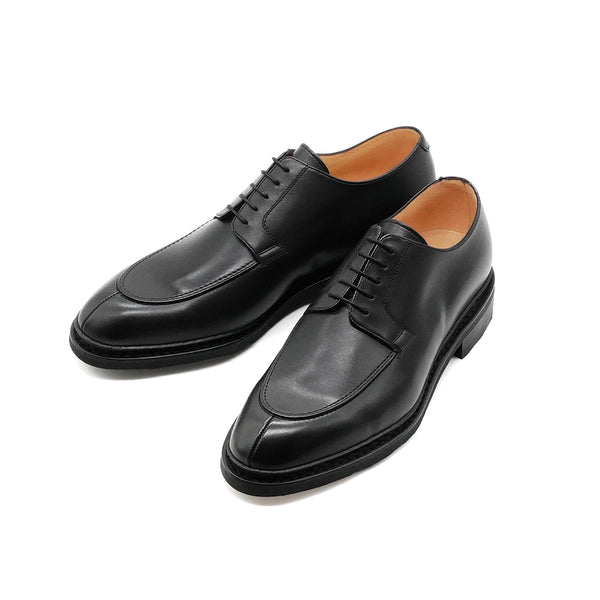 A19095 パラブーツ ROUSSEAU Uチップダービーシューズ黒UK7.5 ROUSSEAU / NOIR – Paraboot