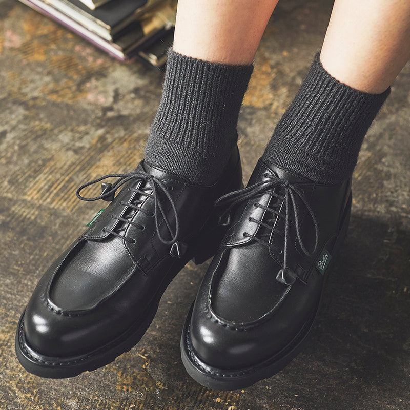 Paraboot Chambord Noir パラブーツ シャンボード黒 6.5 - ドレス/ビジネス